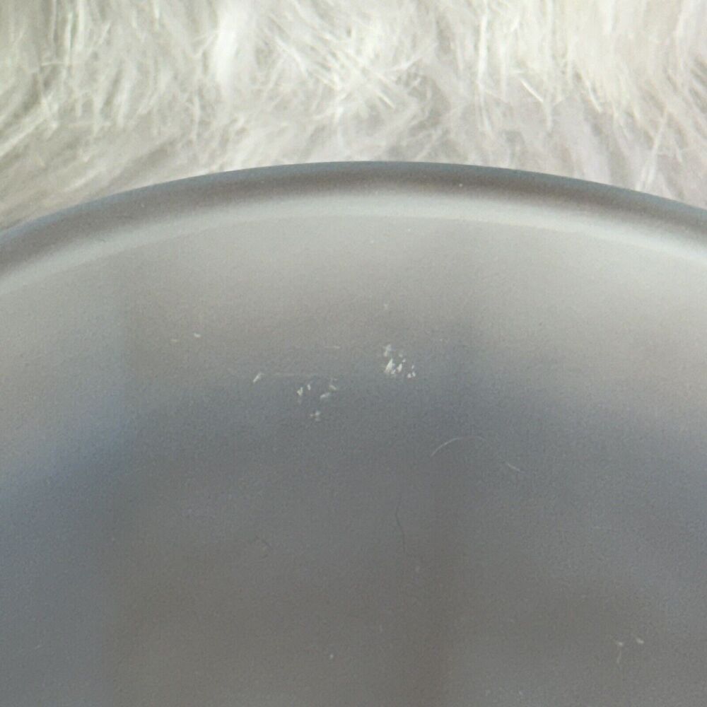 Vintage Indiana Glass Blue Satin Frosted Panel Apothecary Ginger Jar w/‎ Lid - Picture 3 of 15